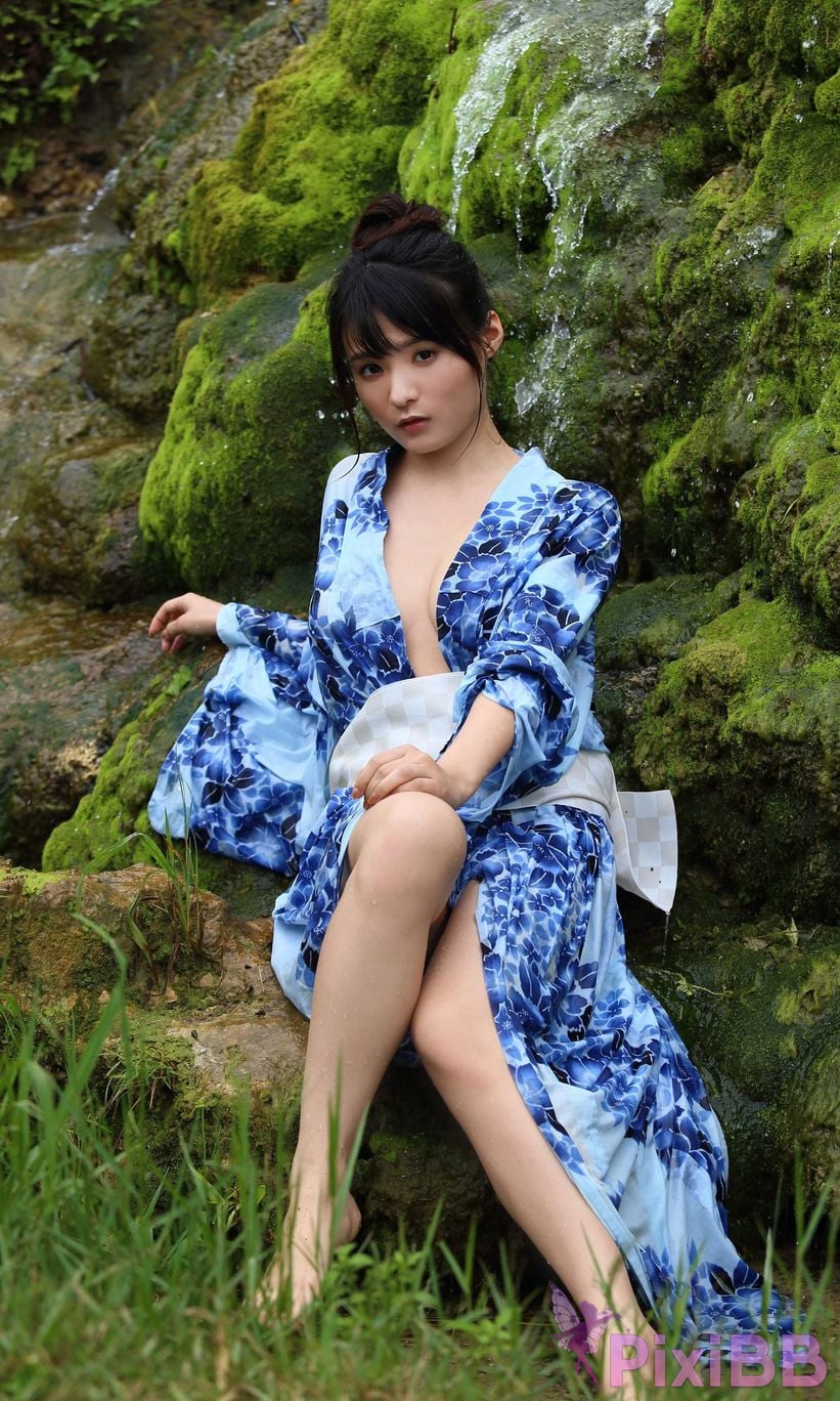 Japanese Idol Mizuki Hoshina Digital only weekly play PHOTO BOOK wet Become an adult PixiBB (22)